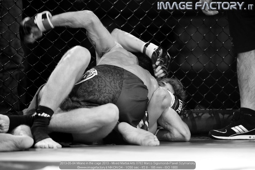 2013-05-04 Milano in the cage 2013 - Mixed Martial Arts 0762 Marco Sigismondi-Pawel Szymansky